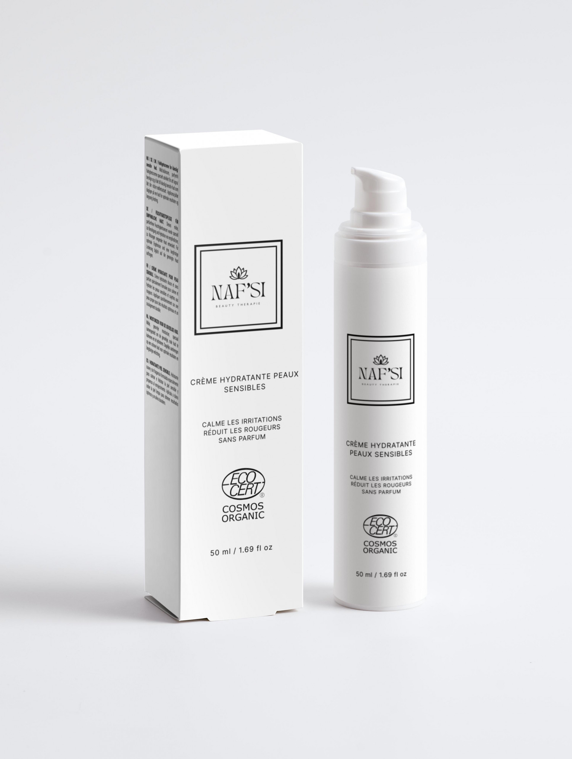 Crème Hydratante Sans Parfum Peaux Sensibles