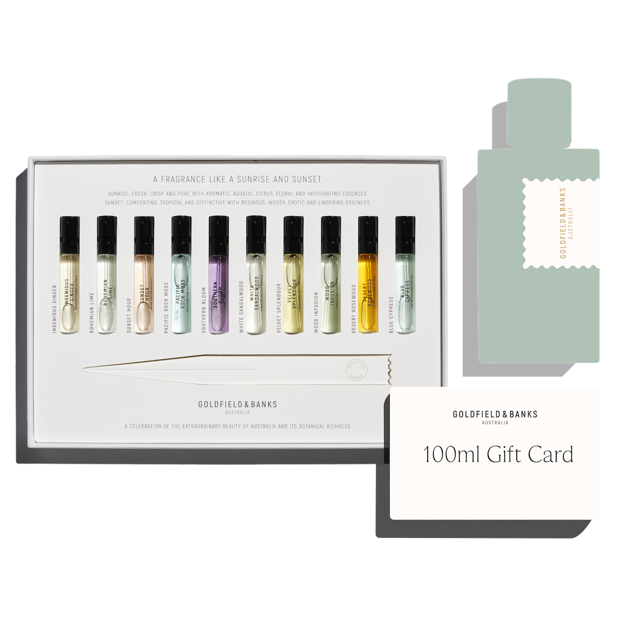 Discovery Sample Set (10x2ml) + 100ml Gift Card