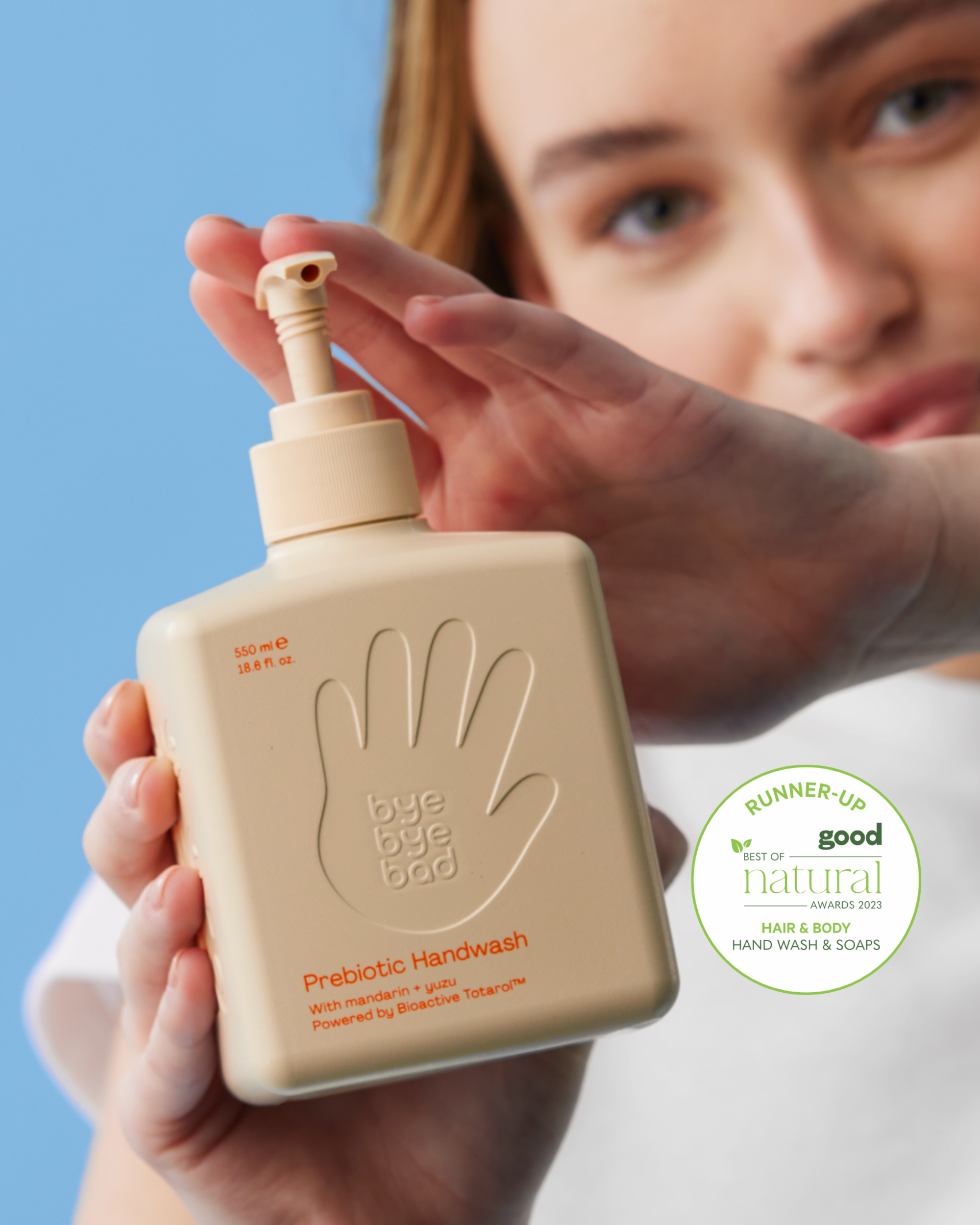 Prebiotic Handwash Mandarine + Yuzu 550ml