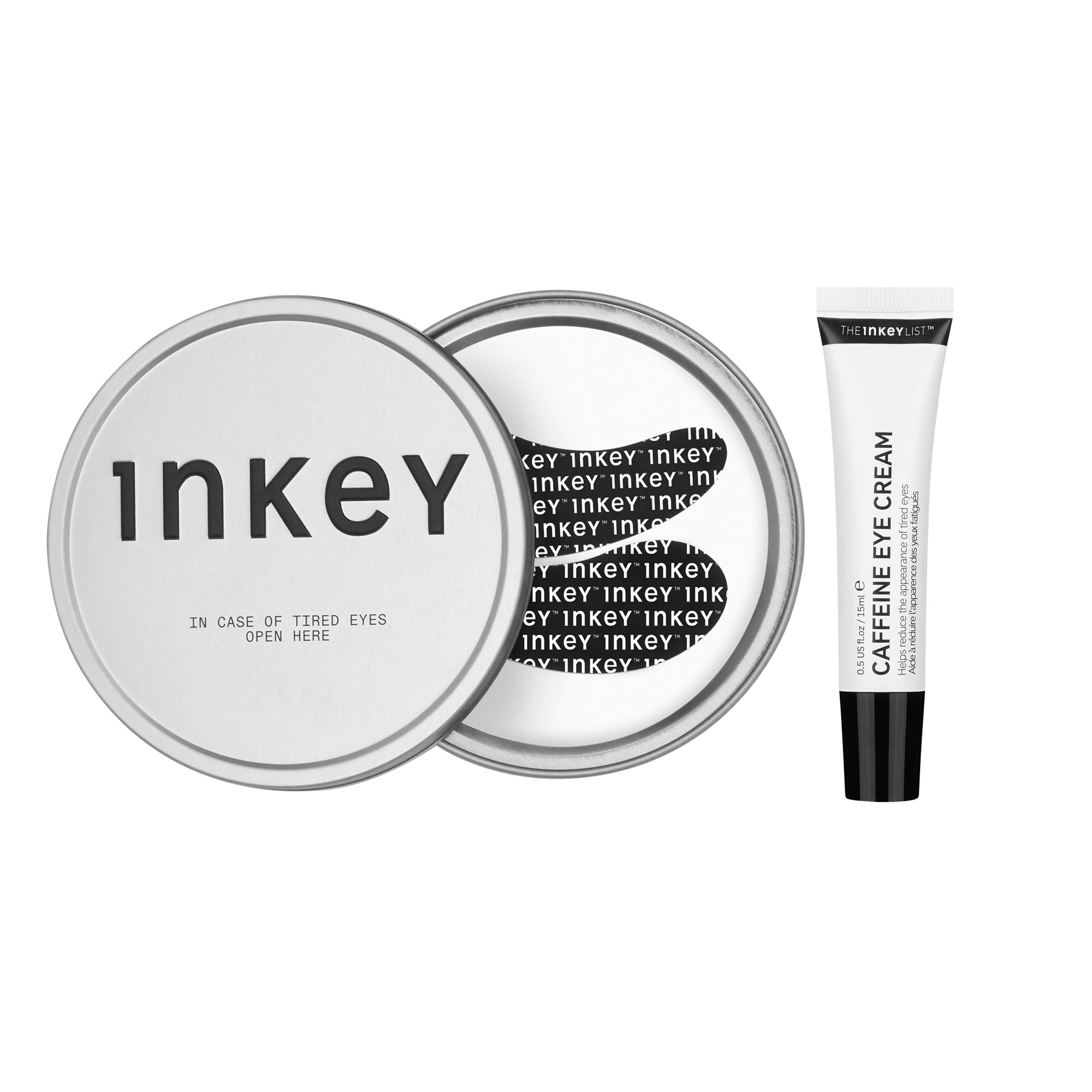 Reusable Eye Patches & Caffeine Eye Cream Duo